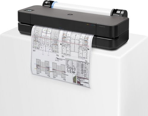  DesignJet T250 24-in Printer   (5HB06A#B19) - Achat / Vente sur grosbill.com - 1