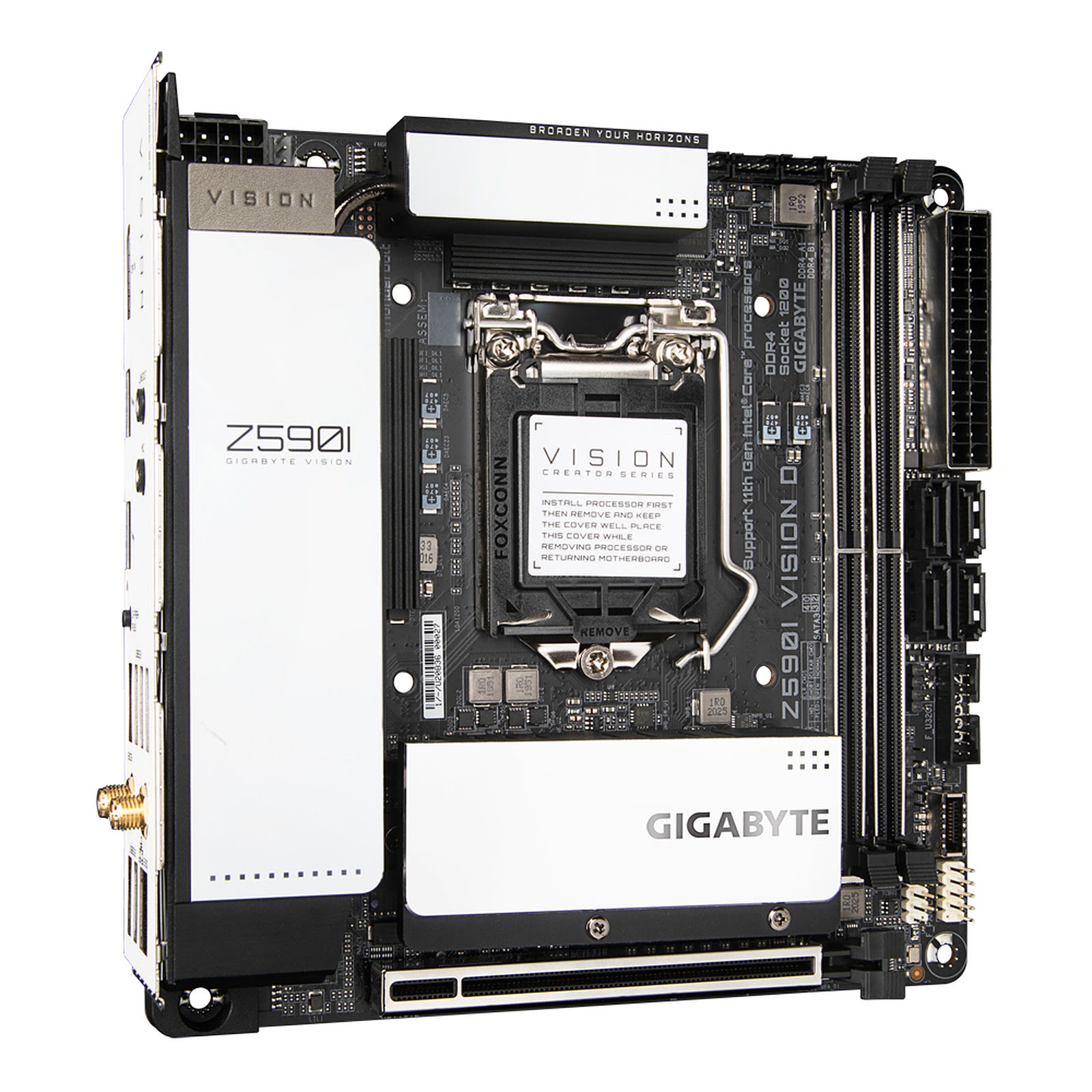 Gigabyte Z590I VISION D Mini-ITX  - Carte mère Gigabyte - 3