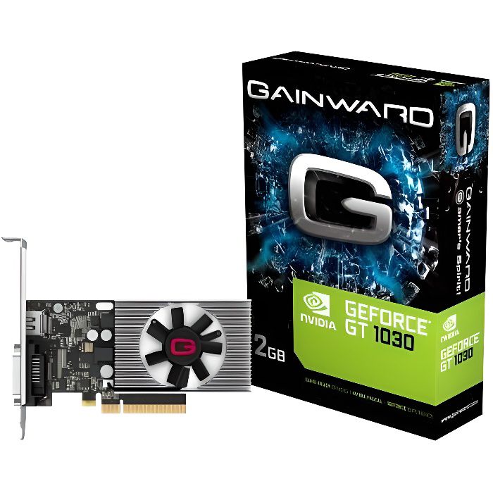 Gainward GT1030 2Go DDR4  - Carte graphique Gainward - grosbill.com - 0