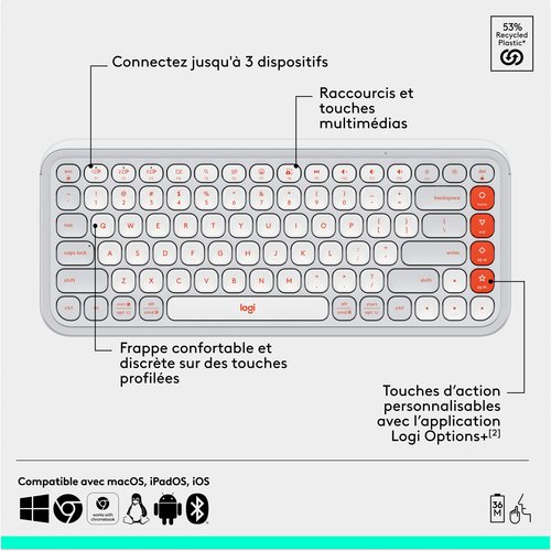 POP ICON COMBO MOUSE AND KB - Achat / Vente sur grosbill.com - 10