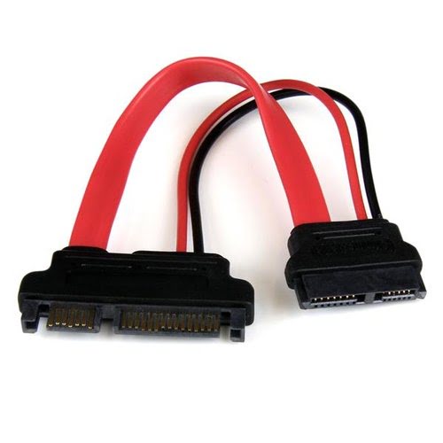 Slimline SATA to SATA Adapter w/Power - Achat / Vente sur grosbill.com - 0
