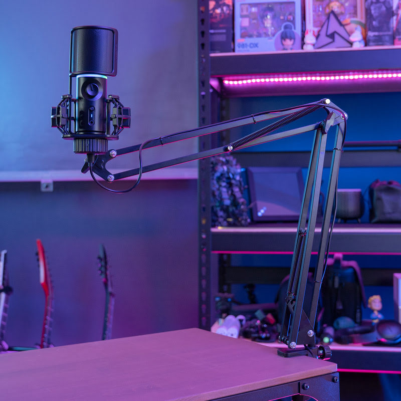 Streamplify Microphone RGB avec bras de montage (SPMC-MZ1C227.11) - Achat / Vente Accessoire Streaming / Vlogging  sur grosbill.com - 1