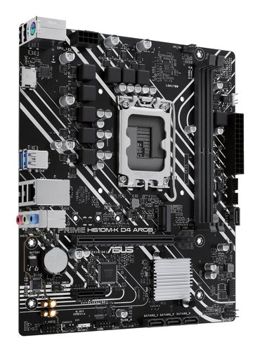 PRIME H610M-K D4 ARGB INTEL - Achat / Vente sur grosbill.com - 2