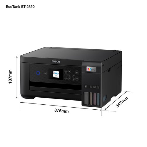 Imprimante multifonction Epson EcoTank ET-2850 - grosbill.com - 10