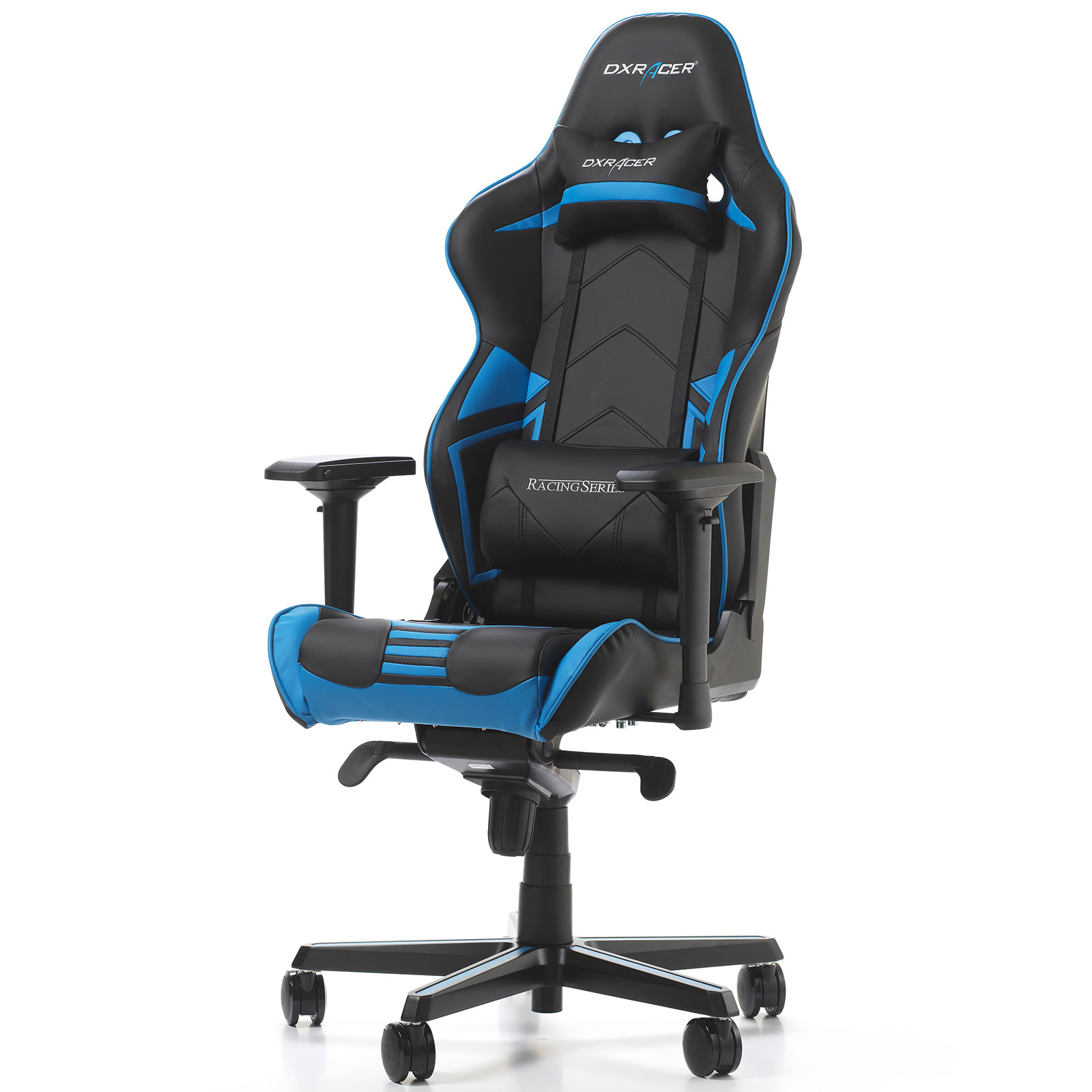 DXRacer Racing Pro R131-NB Noir/Bleu - Siège PC Gamer - 0