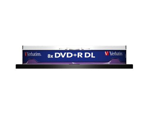 DVD+R/8.5GB 8x DLAYER mattsilv Spdl 10 - Achat / Vente sur grosbill.com - 1