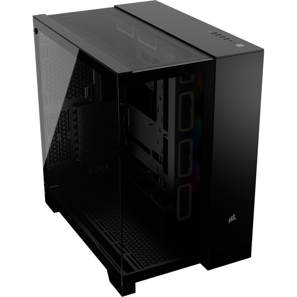 iCUE LINK6500X RGB Noir+RM1000e 80+Gold Mod. Noir - grosbill.com - 2