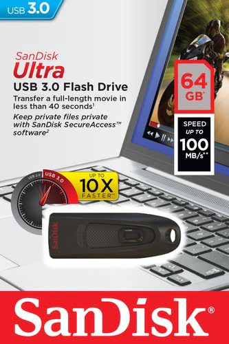 Sandisk Ultra USB 3.0 64GB# - Clé USB Sandisk - grosbill.com - 8