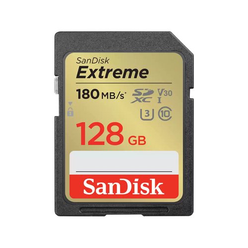 SanDisk Extreme SDXC UHS I 128 Go

