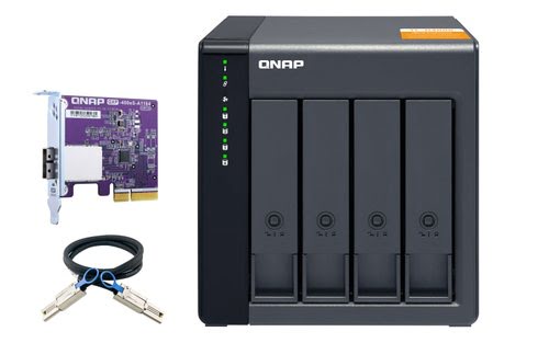 Qnap 4-bay desktop SATA JBOD expansion unit