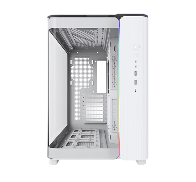 Montech MT/SansAlim/ATX Blanc - Boîtier PC Montech - grosbill.com - 2