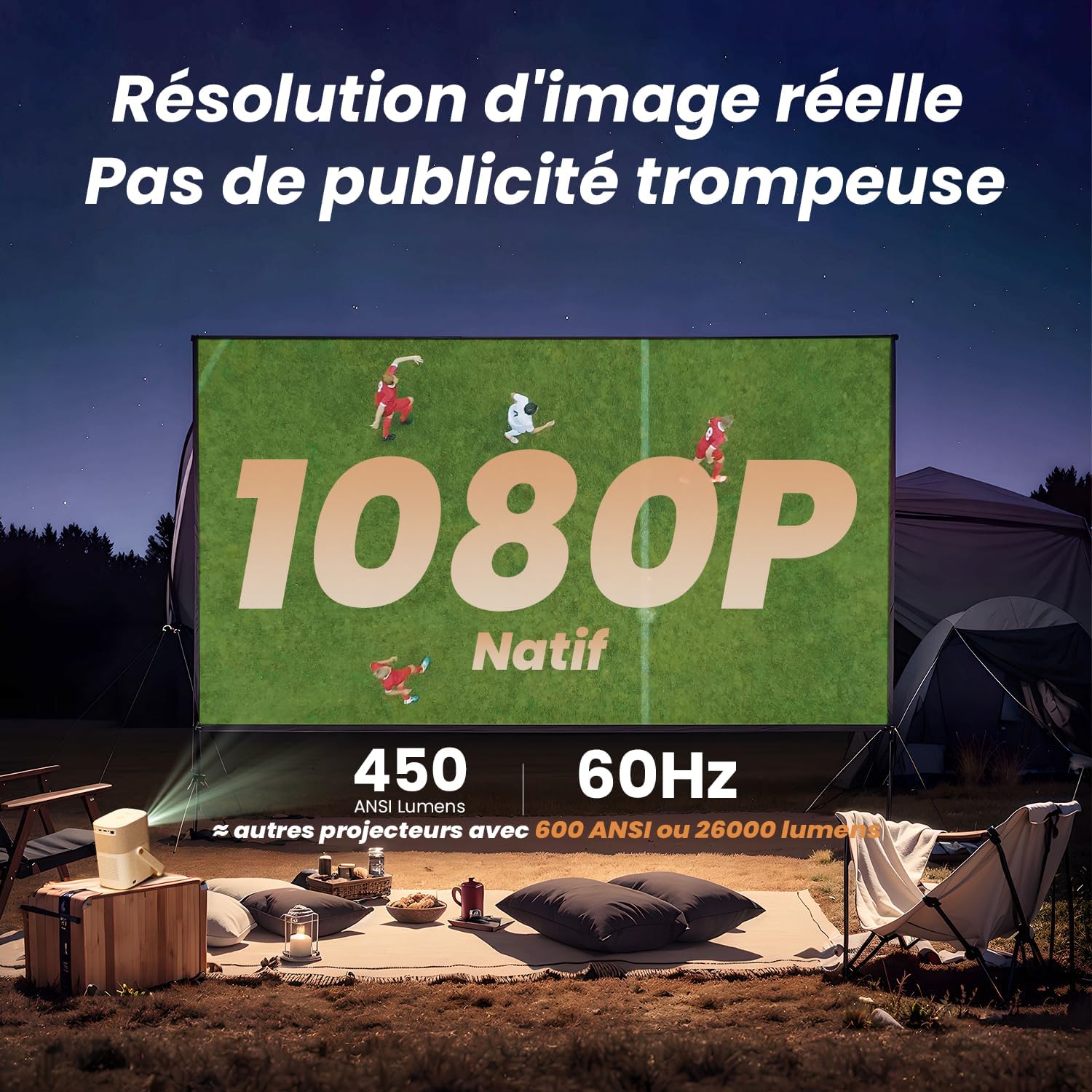 Grosbill Yaber T2 FHD WiFi/Bluetooth - Vidéoprojecteur Grosbill - 8