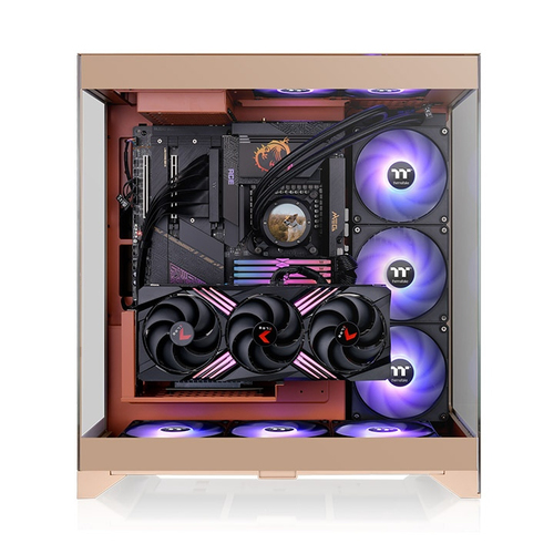 Thermaltake CTE E550 TG Gravel Sand Marron - Boîtier PC - 1