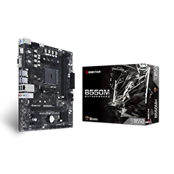image produit Biostar B550MH - B550/AM4/mATX Grosbill