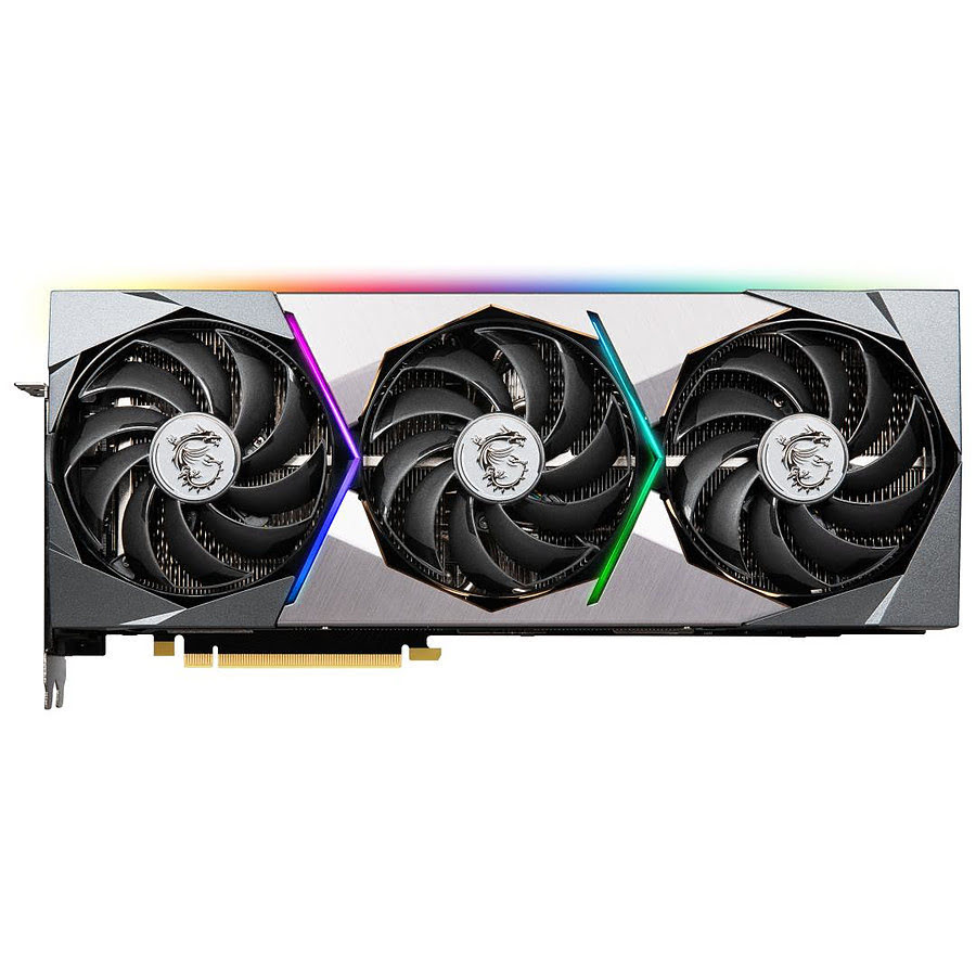 MSI RTX 3080 SUPRIM X 10G LHR  - Carte graphique MSI - grosbill.com - 4