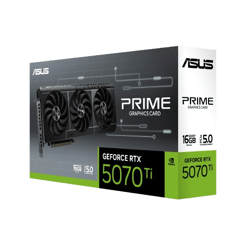 Asus PRIME GeForce RTX 5070 Ti 16GB GDDR7  - Carte graphique Asus - 0