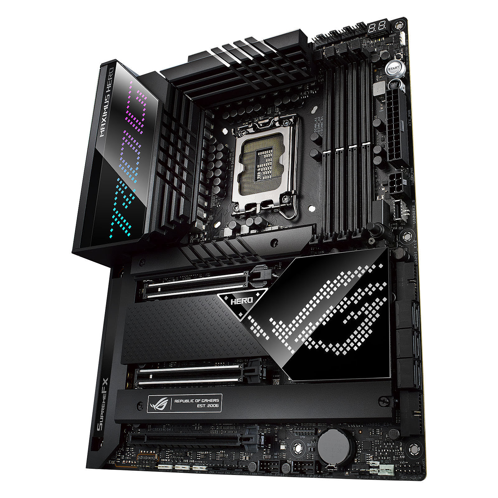 Asus ROG MAXIMUS Z690 HERO ATX  - Carte mère Asus - grosbill.com - 3