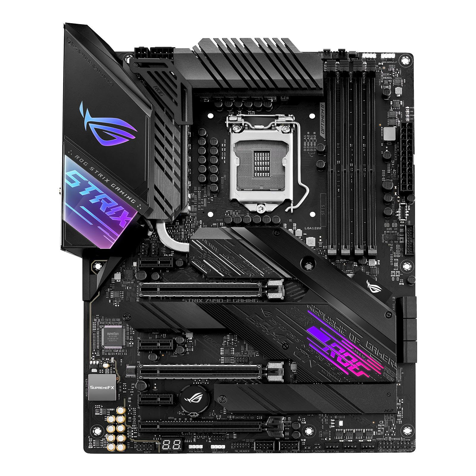Asus ROG STRIX Z490-E GAMING ATX  - Carte mère Asus - grosbill.com - 4