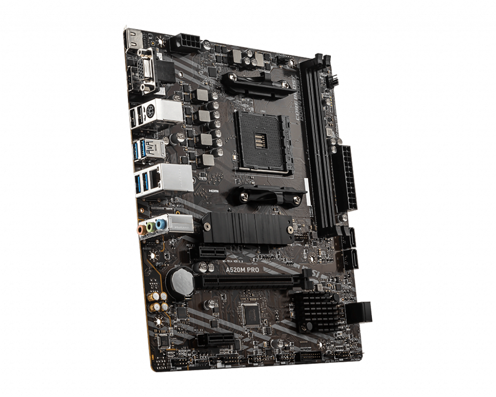 MSI A520M PRO Micro-ATX  - Carte mère MSI - grosbill.com - 2