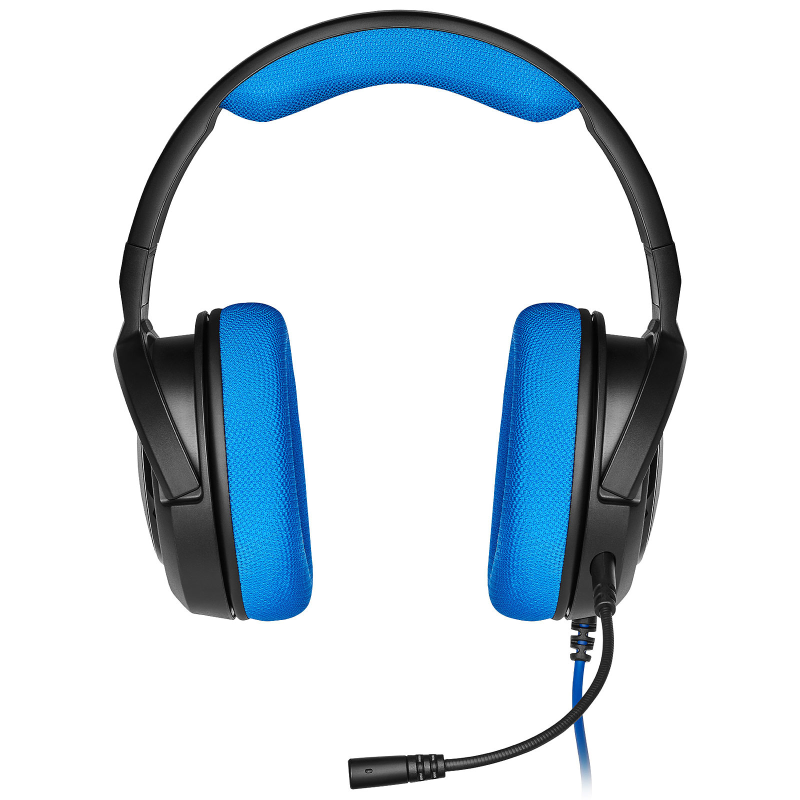 Corsair HS35 Blue Stereo Bleu - Micro-casque - grosbill.com - 4