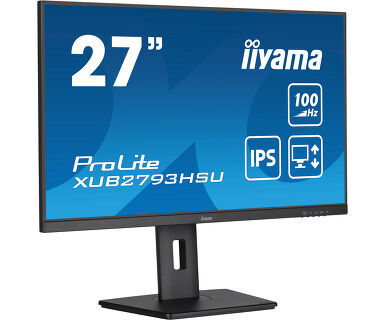 Iiyama 27 pouces  XUB2793HSU-B7 - Ecran PC Iiyama - grosbill.com - 2