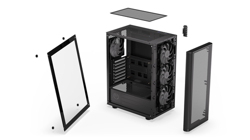 ENDORFY  Ventum 200 ARGB Noir Noir - Boîtier PC ENDORFY  - 10
