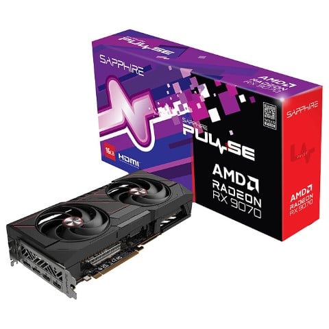 Sapphire Pulse Radeon RX 9070 GAMING OC 16GB - Carte graphique - 0