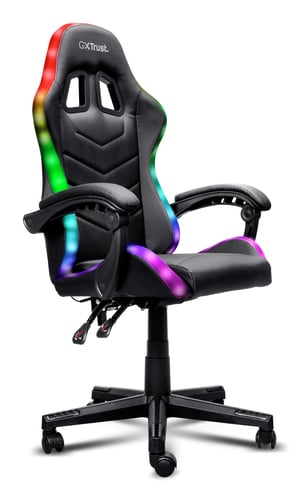 Trust GXT 704 RONIQ Noir - Siège PC Gamer - grosbill.com - 1