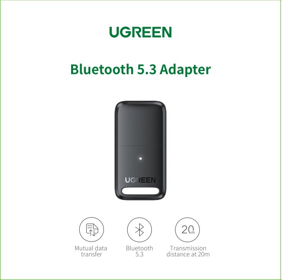 Adaptateur USB-A/Bluetooth/Noir - Connectique PC - grosbill.com - 1