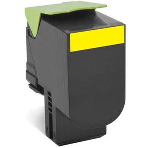 Lexmark - Jaune - 80C2HY0