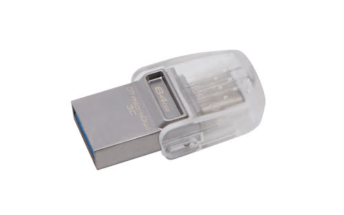 Kingston 64Go USB 3.1 Type C - - Clé USB Kingston - grosbill.com - 2