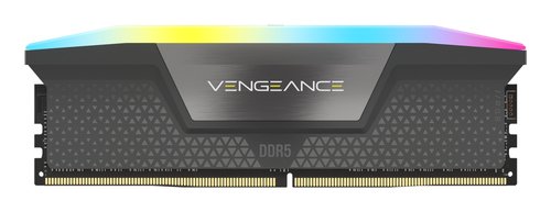 Corsair Corsair Vengeance RGB, DDR5-5200, CL40, AMD EXPO – 64 GB Dual-Kit, Grau