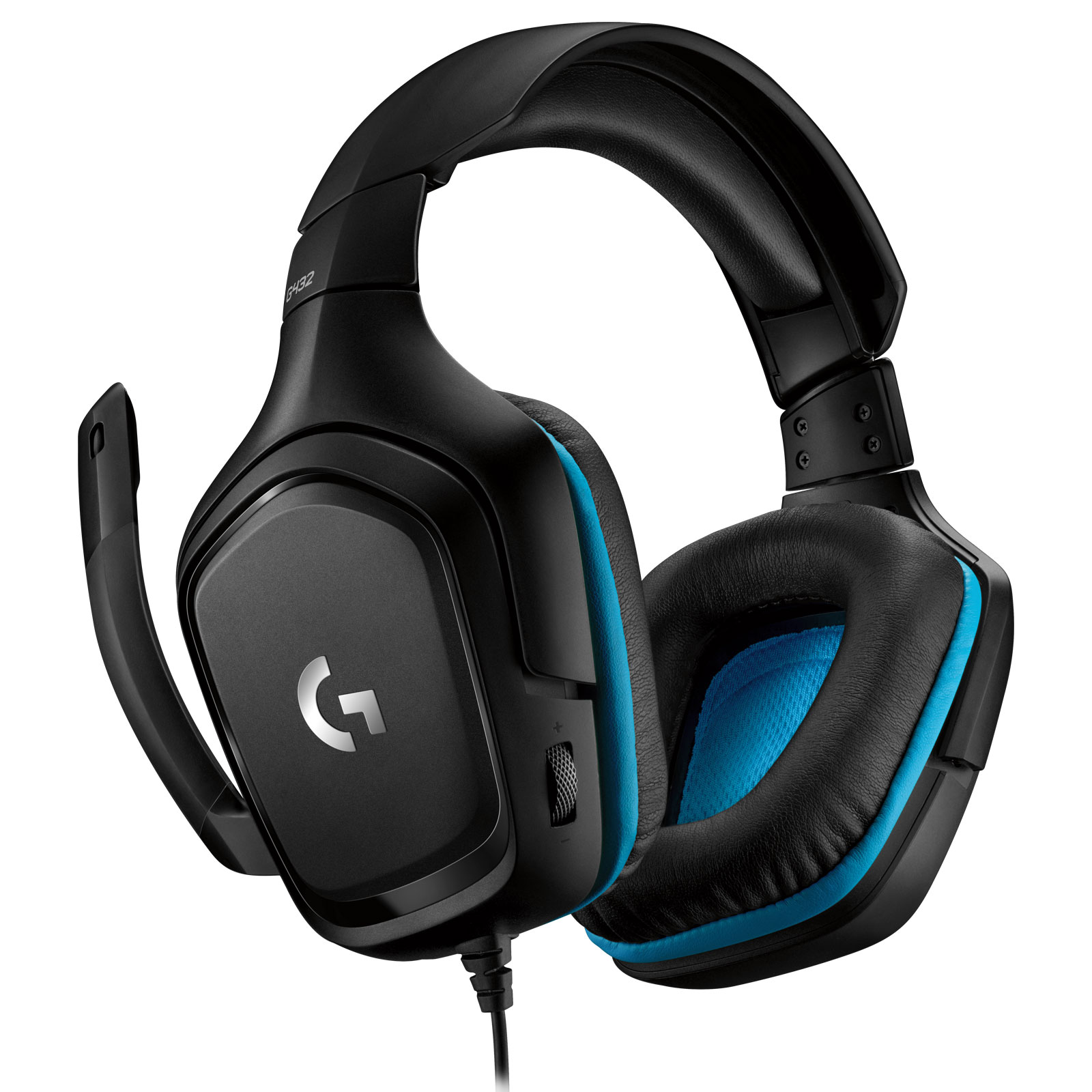 Logitech G432 7.1 7.1 Surround Noir - Micro-casque - grosbill.com - 2