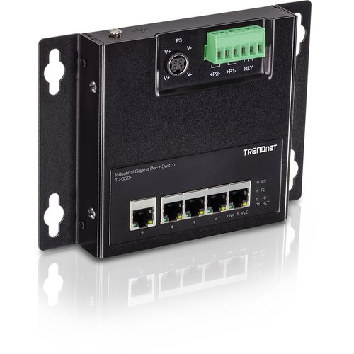 TrendNet 5-PORT INDUSTRIAL GIGABIT POE+