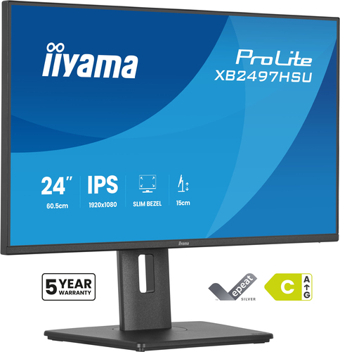 Iiyama 23 pouces  XB2497HSU-B1  - Ecran PC Iiyama - grosbill.com - 1