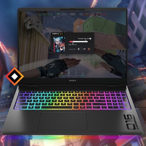 OMEN MAX 16-ah0031nf - 16" OLED QHD+ 240Hz Ultra 7 255HX RTX5070Ti 32Go 1To W11 - Achat / Vente sur grosbill.com - 4