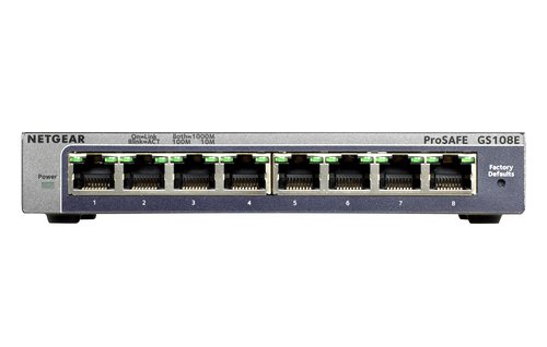 Netgear GS108Ev3 ProSafe - 8-port Gigabit