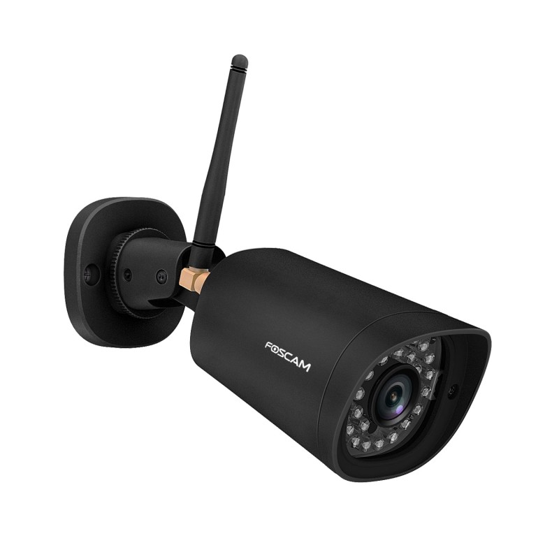 Foscam FI9902P Outdoor WiFi Bullet - 2MP/IP66/Black (FI9902P Black) - Achat / Vente Caméra réseau sur grosbill.com - 2
