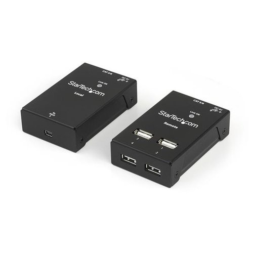 4 Port USB 2.0-Over-Cat5-or-6 Extender - Achat / Vente sur grosbill.com - 0