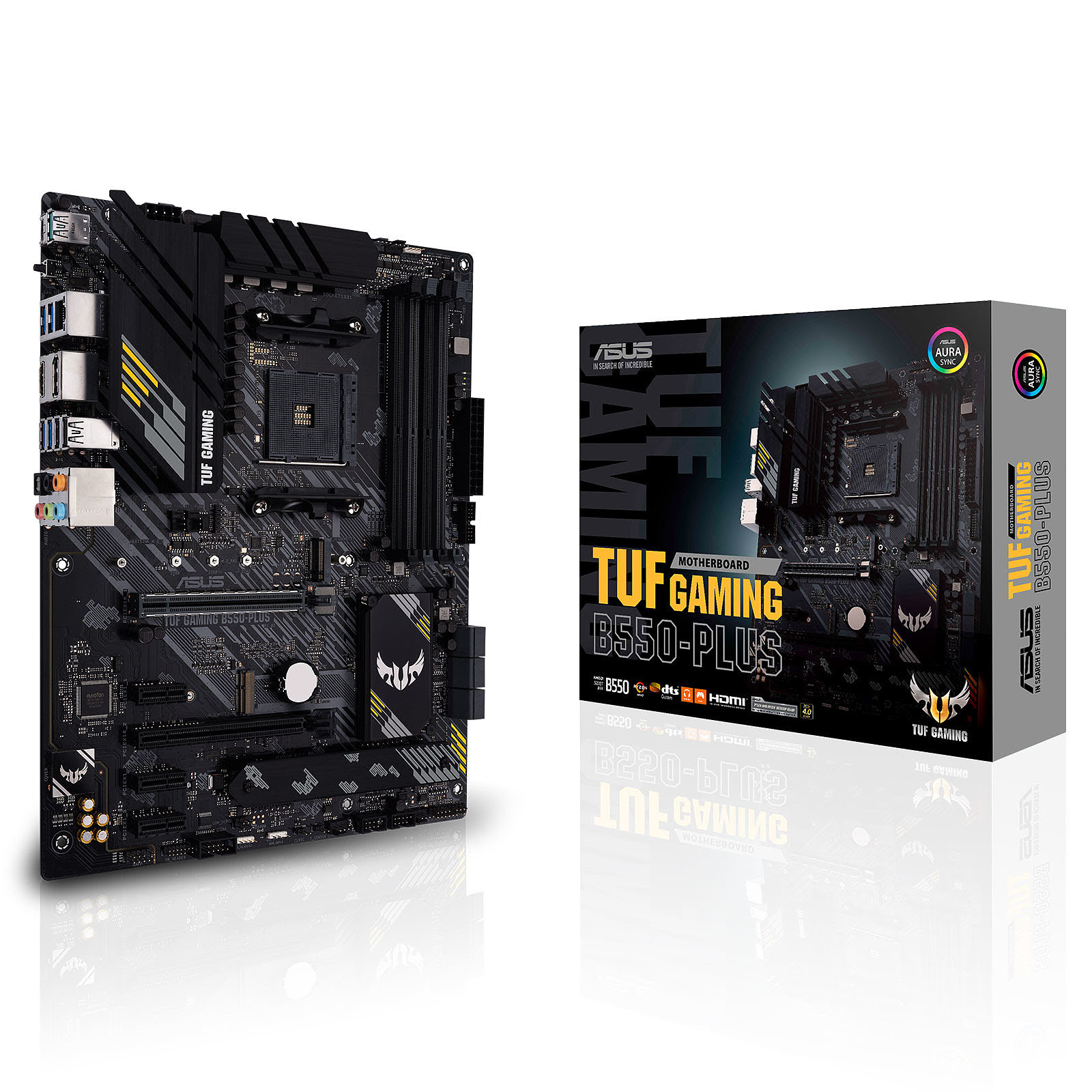 Asus TUF GAMING B550-PLUS ATX  - Carte mère Asus - grosbill.com - 0