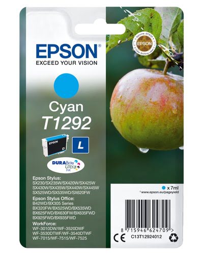 Epson - Cyan - C13T12924012 - Achat / Vente Consommable imprimante sur grosbill.com - 0