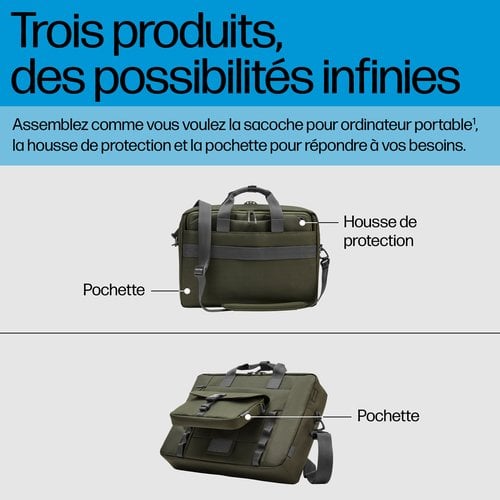 HP 15.6 Mod Lptp Bag - Achat / Vente sur grosbill.com - 7