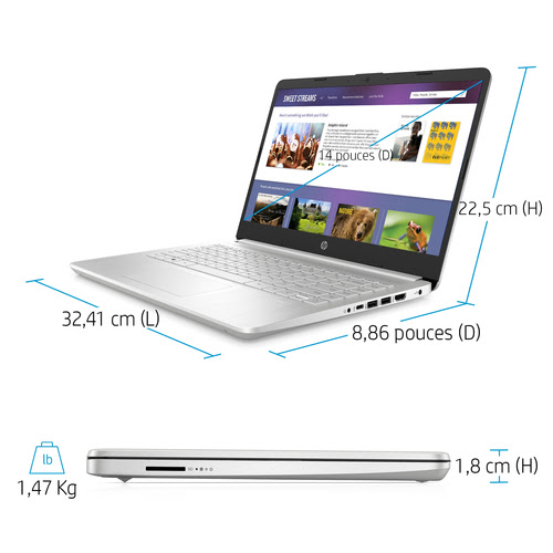 HP 617P8EA - PC portable HP - grosbill.com - 12