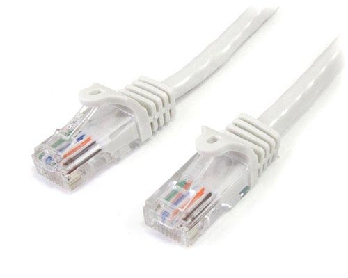 2m White Snagless UTP Cat5e Patch Cable - Achat / Vente sur grosbill.com - 0