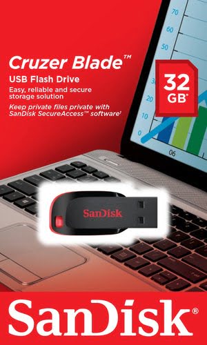 SanDisk USB Cruzer Blade 32GB - Achat / Vente sur grosbill.com - 2