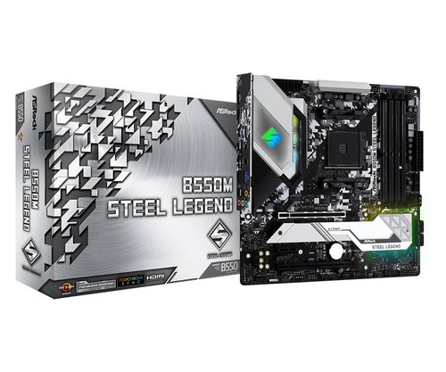 ASRock B550M Steel Legend - B550/AM4/DDR4/mATX