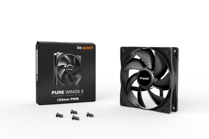 be quiet! Pure Wings 3 PWM 120mm - Ventilateur boîtier be quiet! - 2