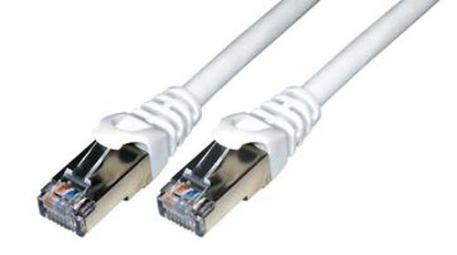 MCL Samar CABLE RESEAU 3M RJ45 CAT 6 F 3m Blanc