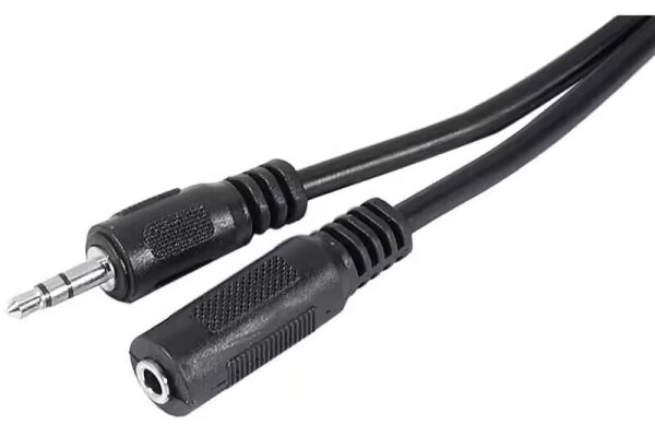 Câble Jack Stereo 3.5mm mâle/femelle - 5m - 0