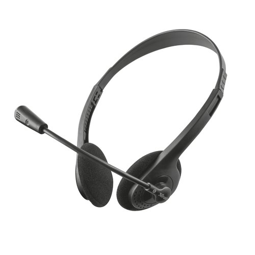 Trust Primo Stereo Noir - Micro-casque - grosbill.com - 0